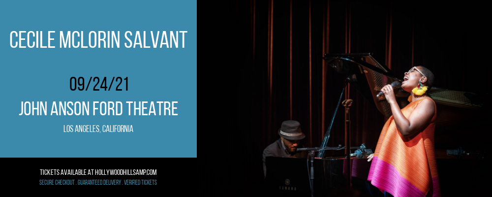 Cecile McLorin Salvant at John Anson Ford Theatre tickets Cecile McLorin Salvant at John Anson Ford Theatre