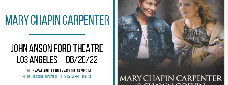 Mary Chapin Carpenter at John Anson Ford Theatre