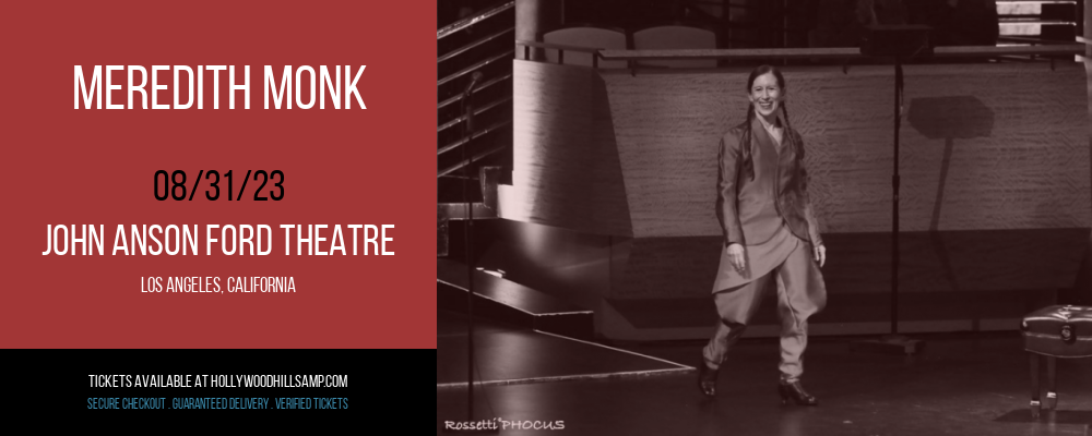 Meredith Monk at John Anson Ford Theatre