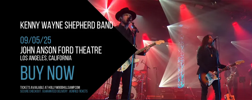 Kenny Wayne Shepherd Band at John Anson Ford Theatre