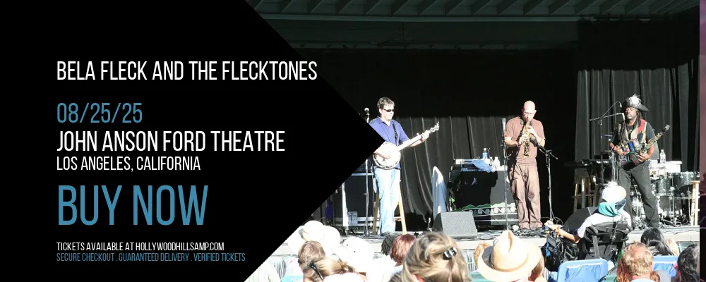 Bela Fleck and The Flecktones at John Anson Ford Theatre