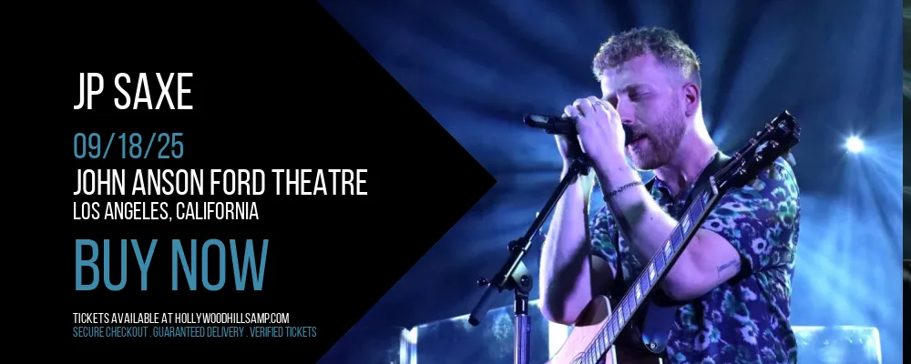 JP Saxe at John Anson Ford Theatre