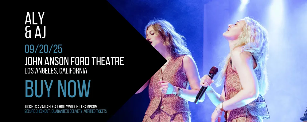 Aly & AJ at John Anson Ford Theatre