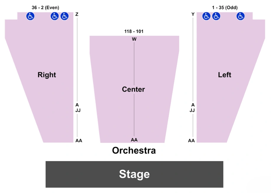 john anson ford theatre seating chart