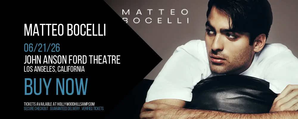 Matteo Bocelli at John Anson Ford Theatre