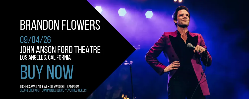Brandon Flowers at John Anson Ford Theatre